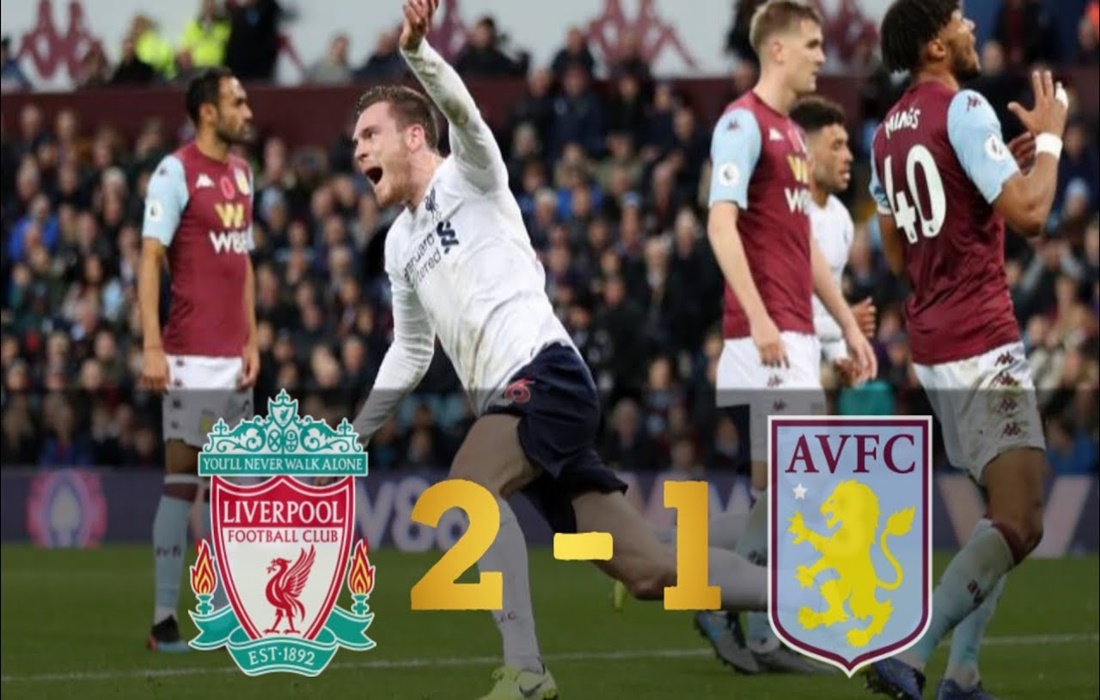 Liverpool Berhasil Menang Dramatis atas Aston Villa di Liga Inggris
