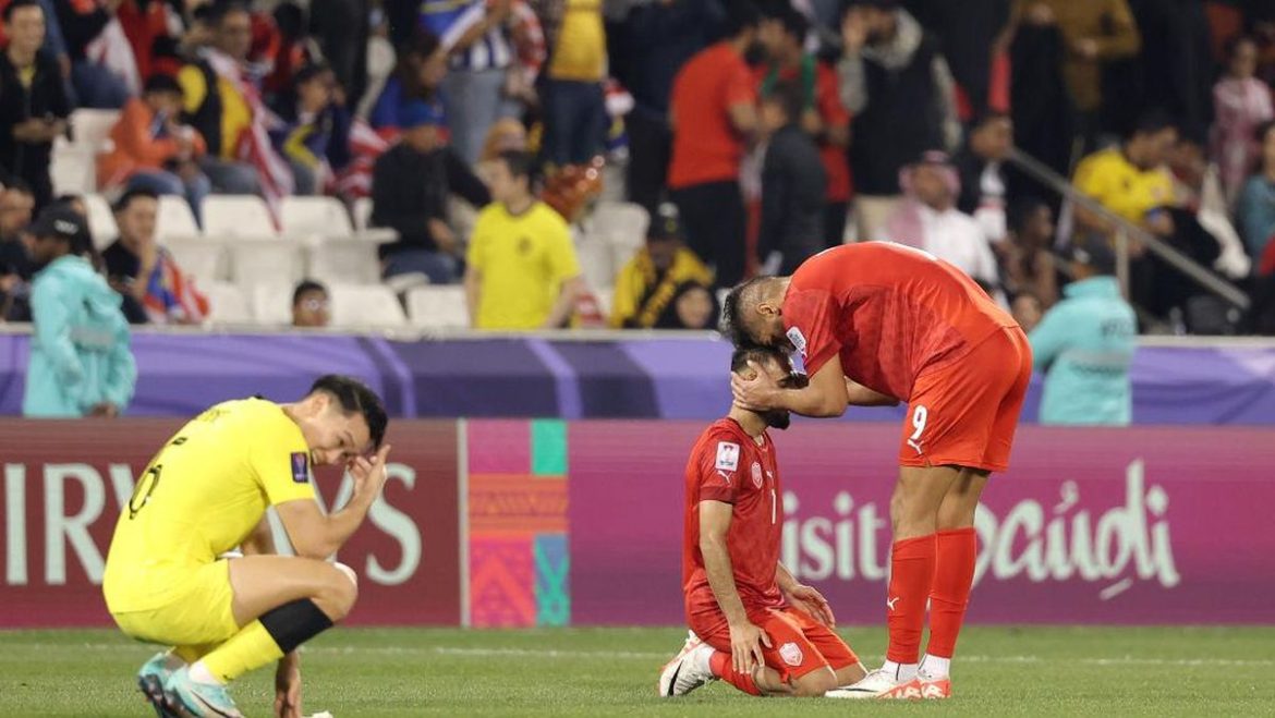 Malaysia Kalah Dramatis dari Bahrain 0-1