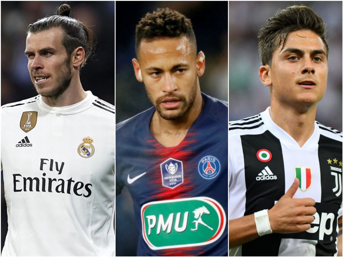 Para Pemain Bintang Seperti Gareth Bale, Neymar dan Paulo Dybala Susah Terjual, Alasannya??