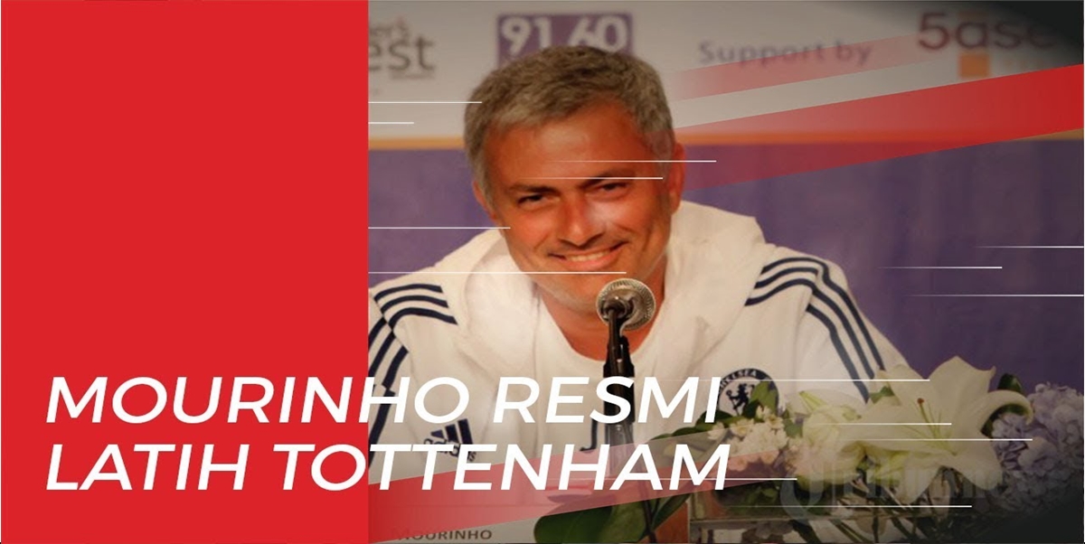 Jose Mourinho Resmi Tunjuk Sebagai Pelatih Tottenham Hotspur